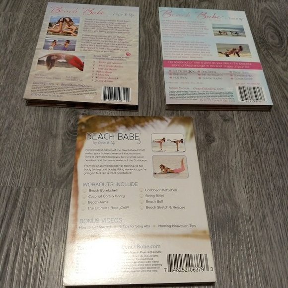 Beach Babe Workout DVDs - Picture 3 of 6
